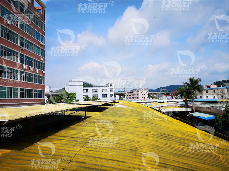 防腐隔热中间漆喷涂
