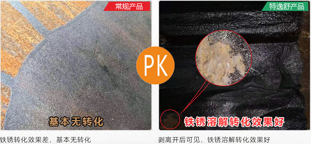 转锈效果